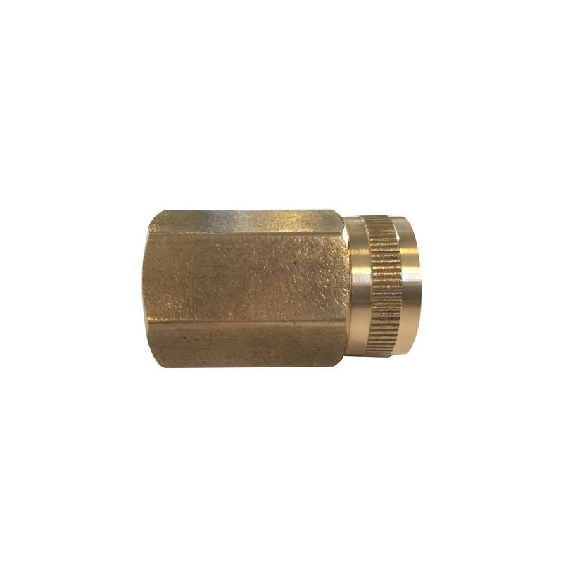 Sun Joe SPX-BSCXL Dual Swivel Brass Connector 3/4-Inch x 2-Inch Garden Hose to Pipe End (SPX Series) - 图片 4