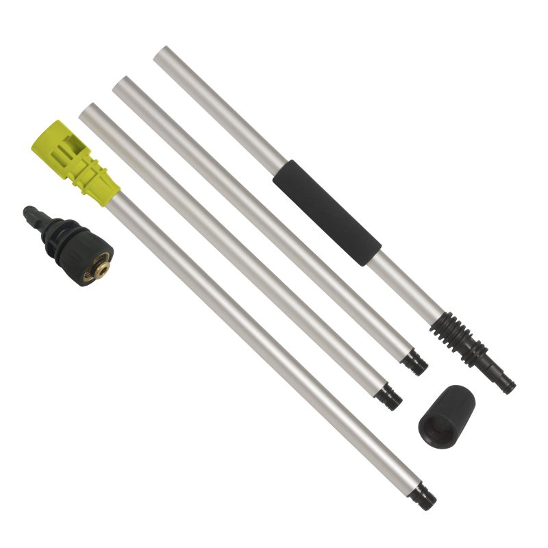 Sun Joe Home Cleaning System for SPX Series Pressure Washers, Includes Turbo Nozzle, Surface Splashguard, Aluminum 5.5-Ft Extension Wand, 315-Degree Gutter Cleaning Nozzle, Patio Surface Cleaner and Transfer Adapters for SPX Series Up to 3500-PSI - 图片 10