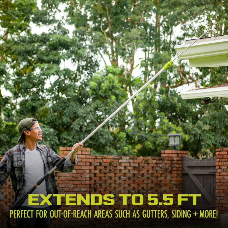 Sun Joe SPX-ESW4 5.5-Foot Aluminum Extension Spray Wand for SPX Series Pressure Washers - 图片 4