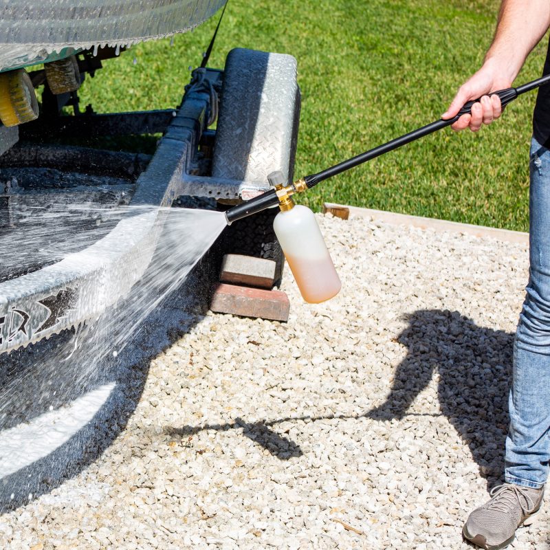 Sun Joe SPX-FC34-MAX Foam Cannon for SPX Series Electric Pressure Washers 34 Oz. | 1/4" Quick Connector | Adjustable Spray Nozzle - 图片 9
