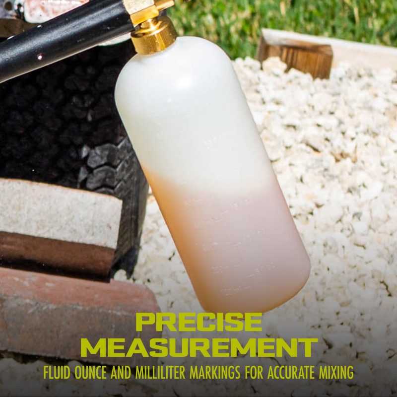 Sun Joe SPX-FC34-MAX Foam Cannon for SPX Series Electric Pressure Washers 34 Oz. | 1/4" Quick Connector | Adjustable Spray Nozzle - 图片 4
