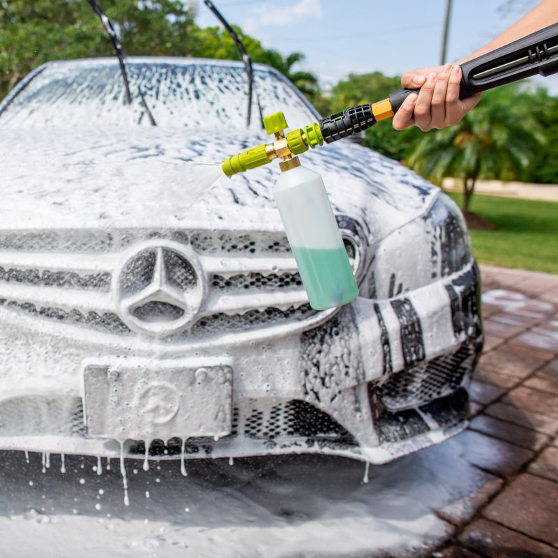 Sun Joe SPXFOAM-BDL Foam Cannon Starter Bundle | W/ Electric Pressure Washer, 34 oz Foam Cannon, and Auto Wash | Quick Connect Nozzles - 图片 32