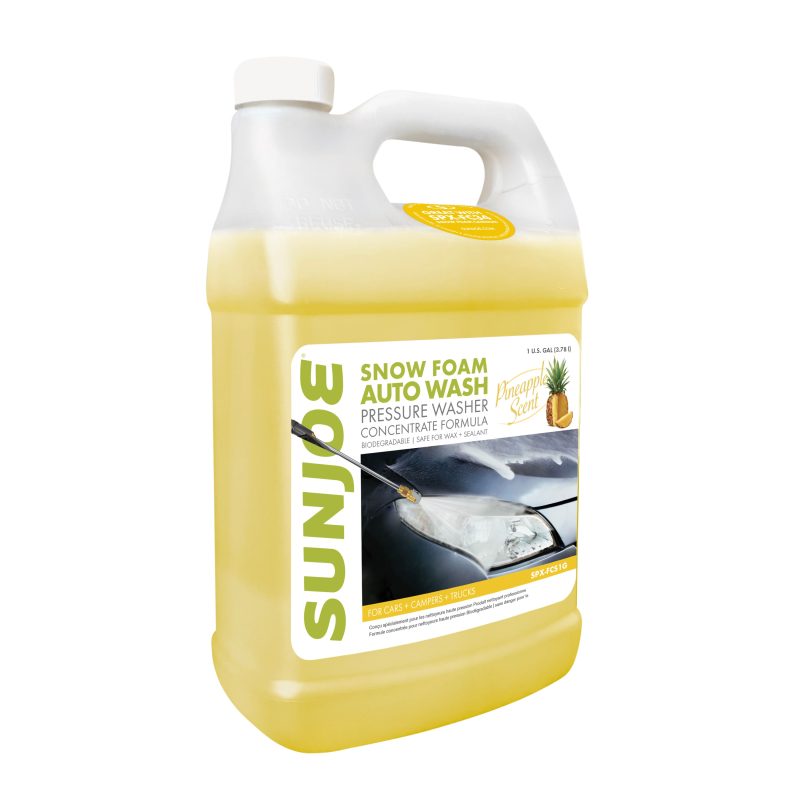 Sun Joe SPXFOAM-BDL Foam Cannon Starter Bundle | W/ Electric Pressure Washer, 34 oz Foam Cannon, and Auto Wash | Quick Connect Nozzles - 图片 6