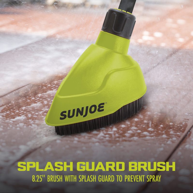 Sun Joe Home Cleaning System for SPX Series Pressure Washers, Includes Turbo Nozzle, Surface Splashguard, Aluminum 5.5-Ft Extension Wand, 315-Degree Gutter Cleaning Nozzle, Patio Surface Cleaner and Transfer Adapters for SPX Series Up to 3500-PSI - 图片 4