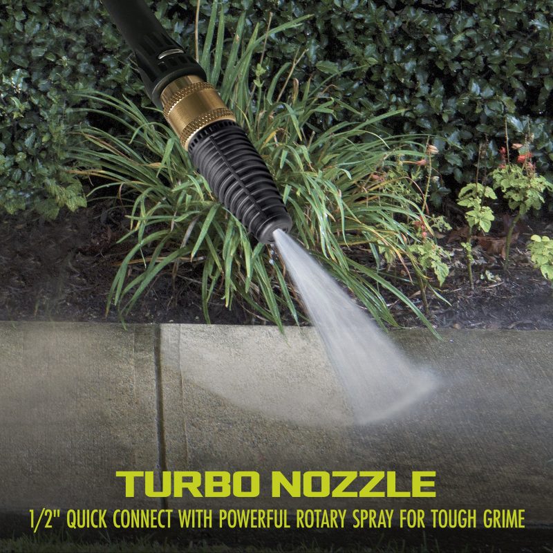 Sun Joe Home Cleaning System for SPX Series Pressure Washers, Includes Turbo Nozzle, Surface Splashguard, Aluminum 5.5-Ft Extension Wand, 315-Degree Gutter Cleaning Nozzle, Patio Surface Cleaner and Transfer Adapters for SPX Series Up to 3500-PSI - 图片 6