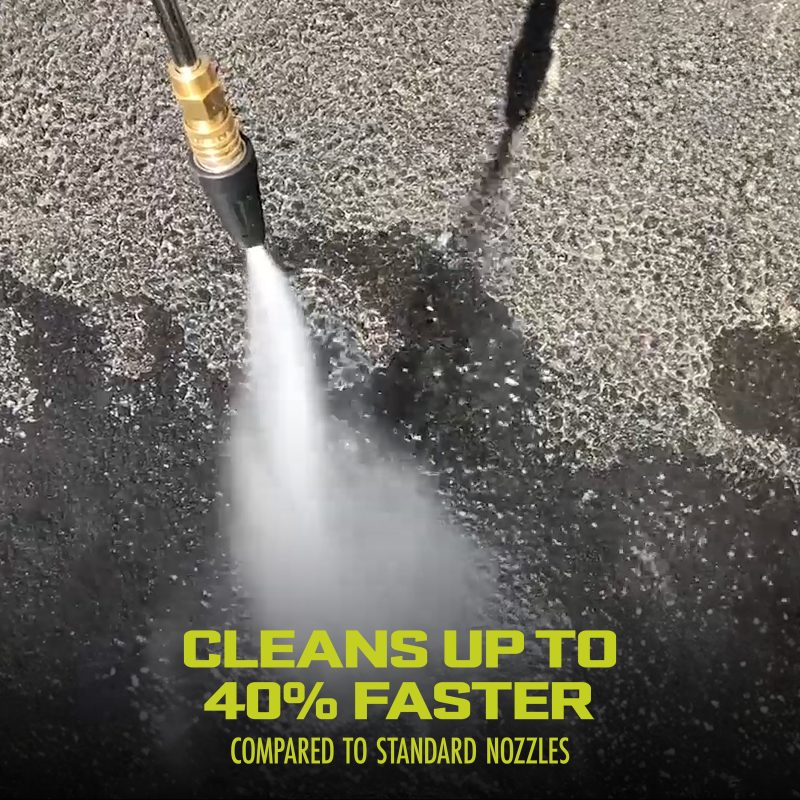 Sun Joe SPX-TSN-34S Universal Turbo Head Spray Nozzle for SPX Series Pressure Washers and Others | Quick-Connect - 图片 5