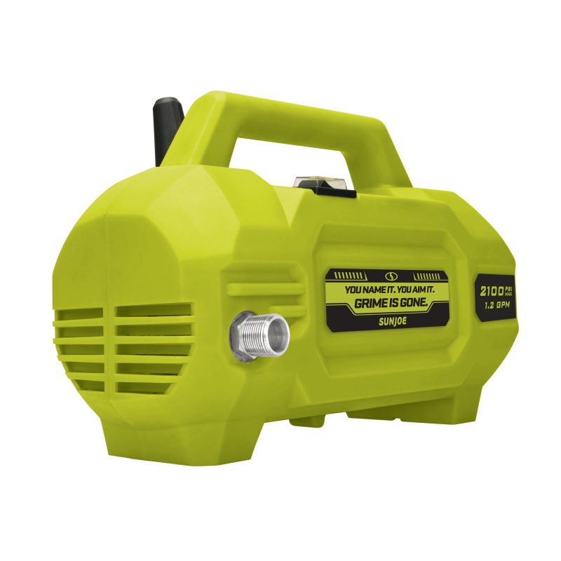 Sun Joe SPX2100HH-SJG Electric Handheld Pressure Washer W/ Foam Cannon and Nozzles | 13-Amp | Easy Carry Handle | Included Accessories - 图片 5