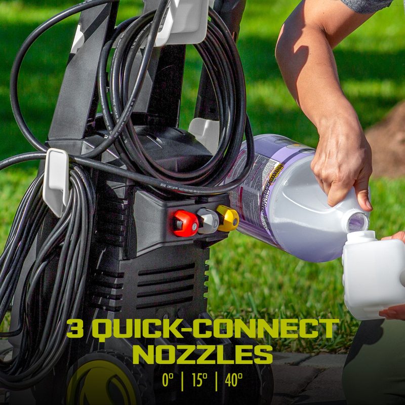 Sun Joe SPX2688-MAX Certified Rated 2000 PSI Electric Pressure Washer | 1.1 Rated GPM | 13-Amp - 图片 5