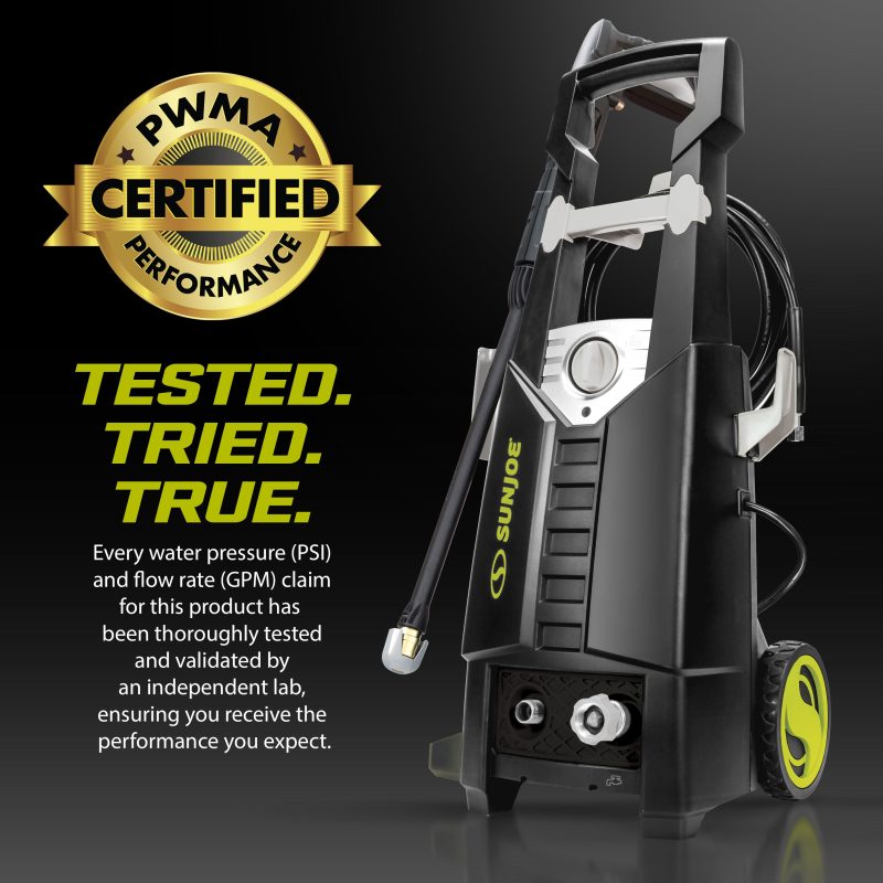 Sun Joe SPX2688-MAX Certified Rated 2000 PSI Electric Pressure Washer | 1.1 Rated GPM | 13-Amp - 图片 3
