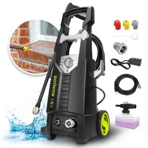 Sun Joe SPX2688-MAX Certified Rated 2000 PSI Electric Pressure Washer | 1.1 Rated GPM | 13-Amp