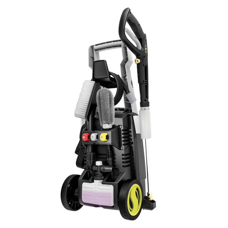 Sun Joe SPX2700-MAX Electric Pressure Washer | 13-Amp | Included Utility Bristle Brush and Rim Brush | Quick Connect + Turbo Nozzles - 图片 5