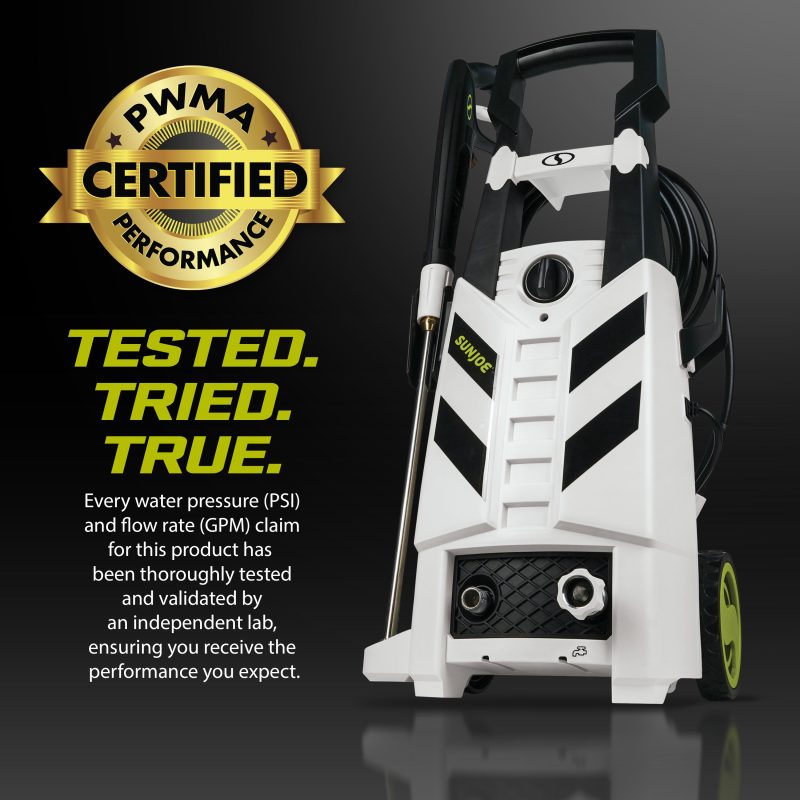 Sun Joe SPX2790-MAX Electric Pressure Washer | 2200 PSI Rated Pressure | Included Foam Cannon - 图片 3