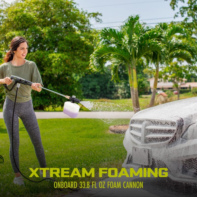 Sun Joe XTREAM Clean Electric Pressure Washer + Patio Cleaner | 14.9-Amp - 图片 9