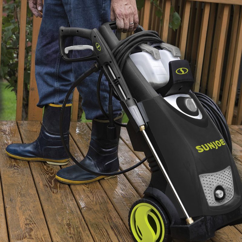 Sun Joe SPX3000® Certified Rated 2030 PSI Electric Pressure Washer | 1.2 GPM Rated Flow | Onboard Detergent Tanks | Clean Patios, Decks, Sidewalks, Cars, Boats, RVs, ATVs - 图片 28