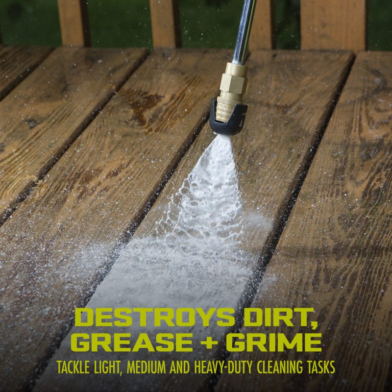 Sun Joe SPX3001 Certified Rated 2030 PSI Electric Pressure Washer | 1.2 Rated GPM | 13-Amp | High Pressure Hose Reel | Extra Large Onboard Detergent Tank - 图片 4