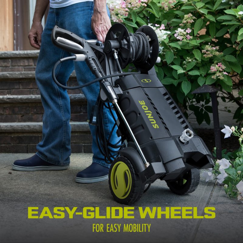 Sun Joe SPX3001 Certified Rated 2030 PSI Electric Pressure Washer | 1.2 Rated GPM | 13-Amp | High Pressure Hose Reel | Extra Large Onboard Detergent Tank - 图片 11