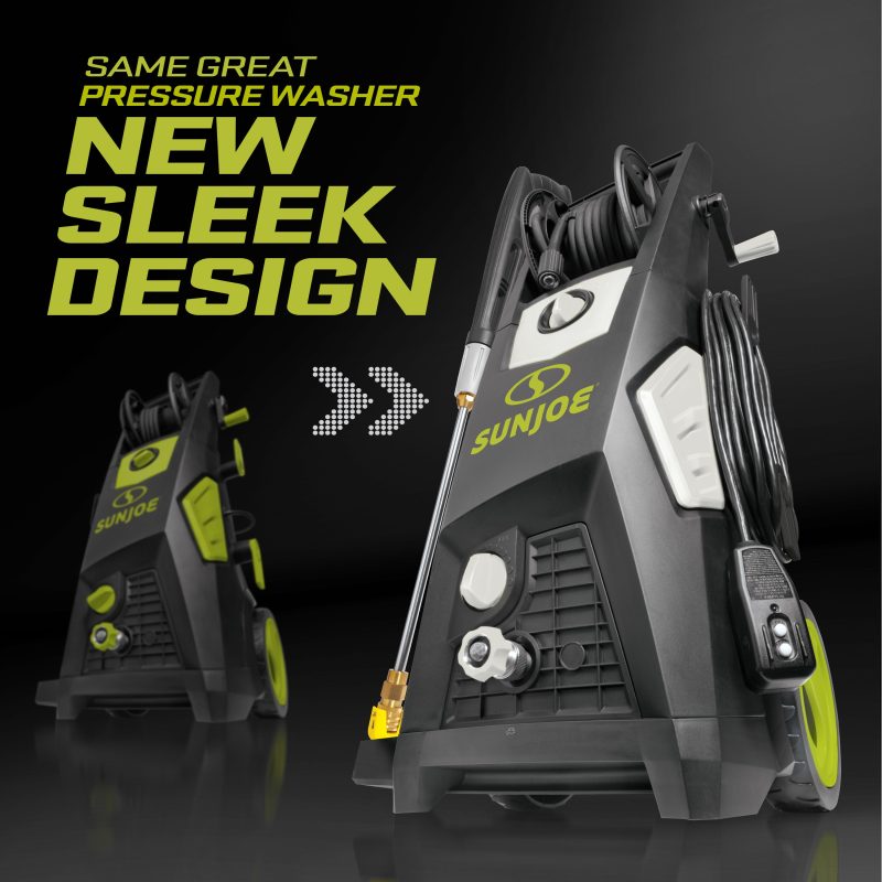 Sun Joe SPX3501 Certified Rated 2000 PSI Electric Pressure Washer | 1.1 GPM | Hose Reel | Brushless Induction - 图片 4
