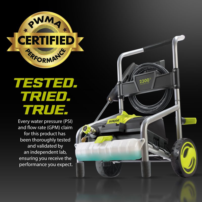Sun Joe SPX4004-MAX Electric Pressure Washer | Pressure Select Technology | Onboard Detergent Tank - 图片 3