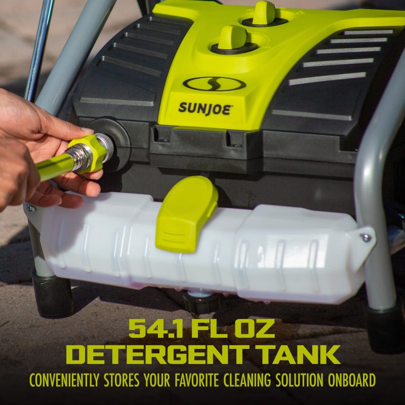 Sun Joe SPX4004-MAX Electric Pressure Washer | Pressure Select Technology | Onboard Detergent Tank - 图片 8