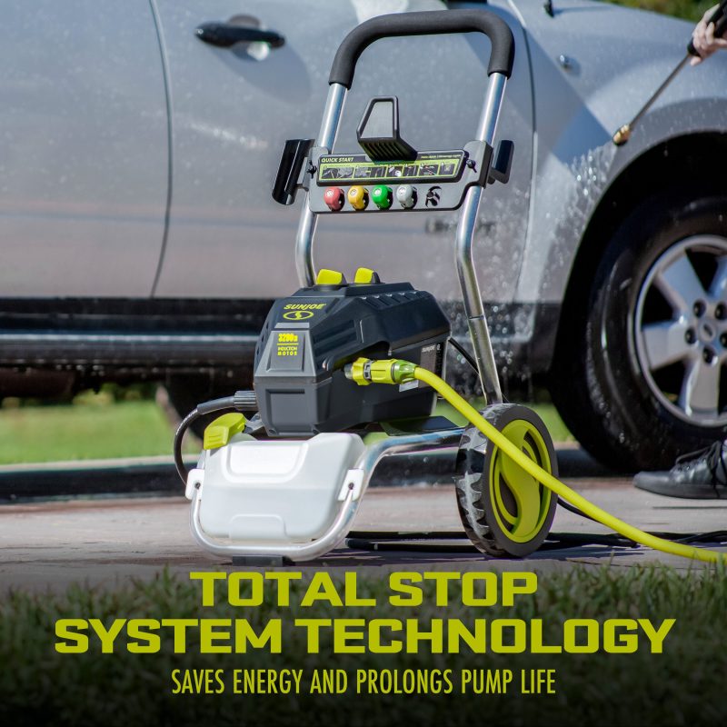 Sun Joe SPX4800 Electric Pressure Washer W/ Quick-Connect Tips + Onboard Detergent Tank | 14.9-Amp - 图片 6