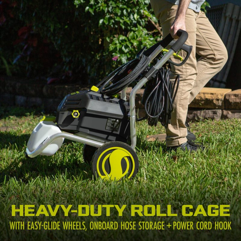 Sun Joe SPX4800 Electric Pressure Washer W/ Quick-Connect Tips + Onboard Detergent Tank | 14.9-Amp - 图片 5