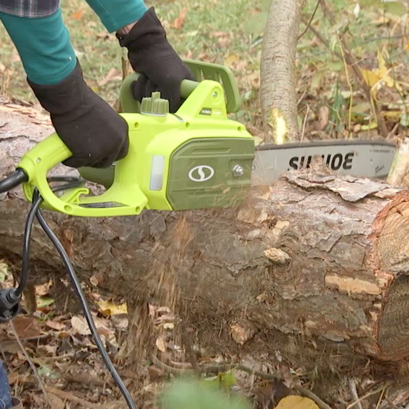 Sun Joe SWJ599E Tree Limb Master Electric Handheld Chainsaw | 14-Inch | 9-Amp | Low-Kickback - 图片 7