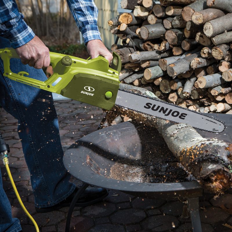 Sun Joe SWJ701E Electric Chain Saw | 18-inch | 14-Amp | 17.5-inch Cutting Thickness Max - 图片 5