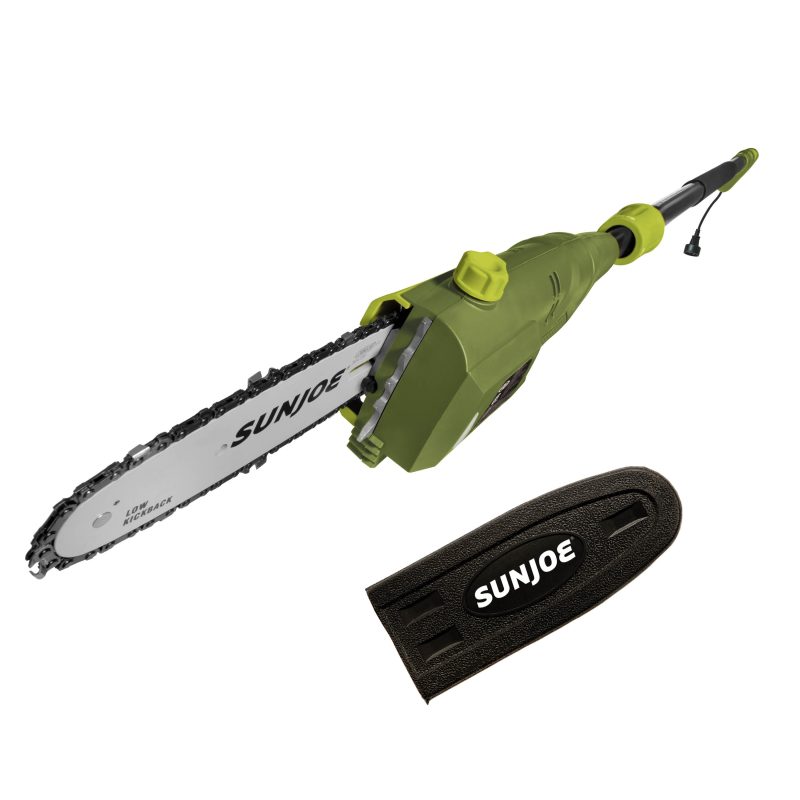 Sun Joe SWJ800E Electric Telescoping Pole Chain Saw | 8-inch | 6.5-Amp | 7.5-inch Cutting Thickness Max - 图片 2