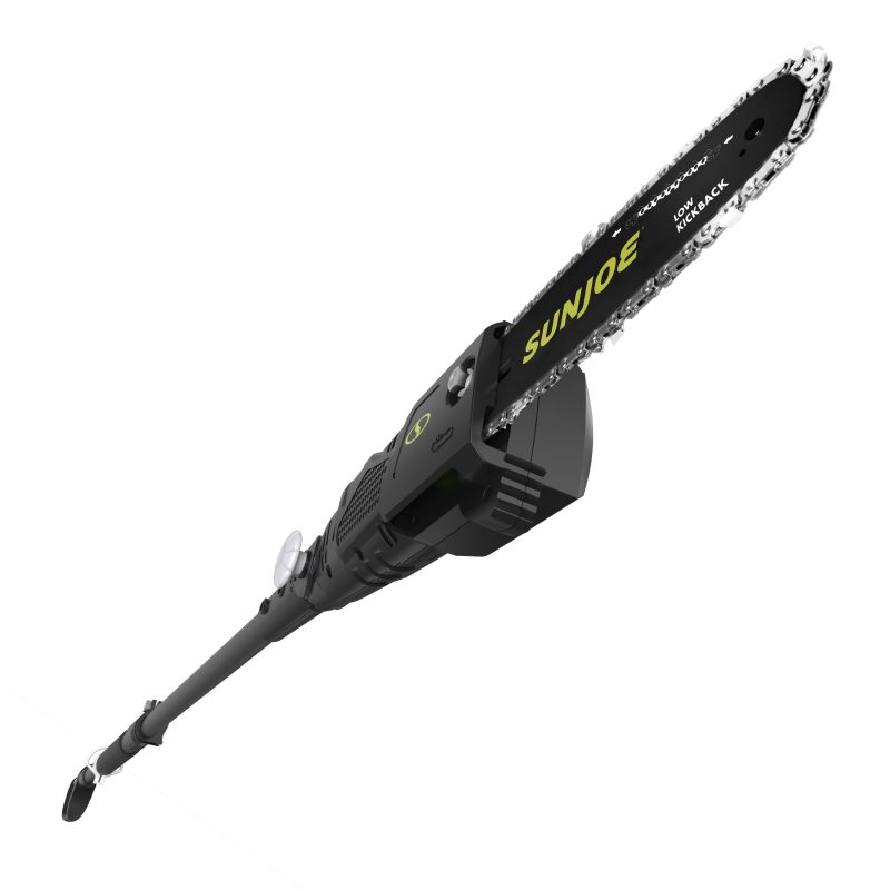 Sun Joe SWJ802E Electric Multi-Angle Pole Chain Saw | 8 inch | 6.5 Amp (Green) - 图片 11