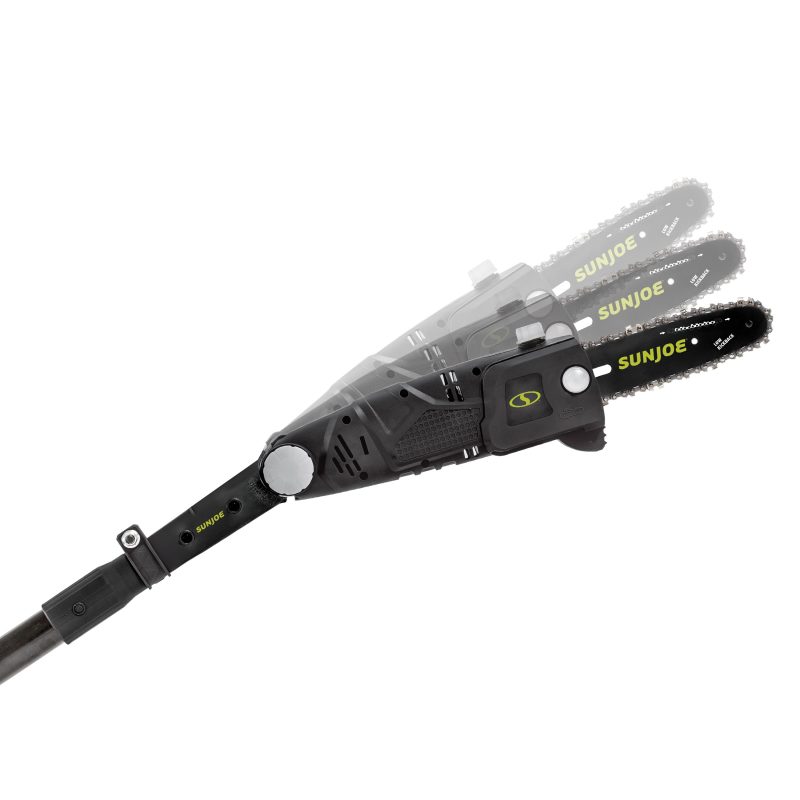 Sun Joe SWJ802E Electric Multi-Angle Pole Chain Saw | 8 inch | 6.5 Amp (Green) - 图片 12
