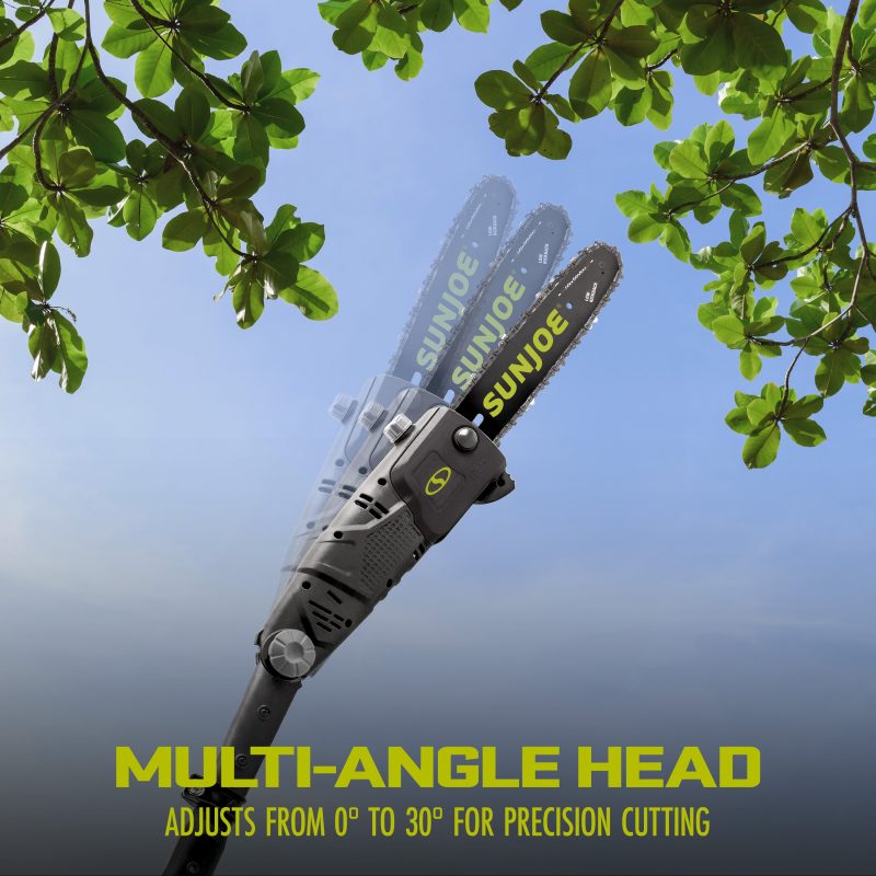 Sun Joe SWJ803E Electric Multi-Angle Pole Chain Saw | 10-Inch | 8.0-Amp - 图片 6