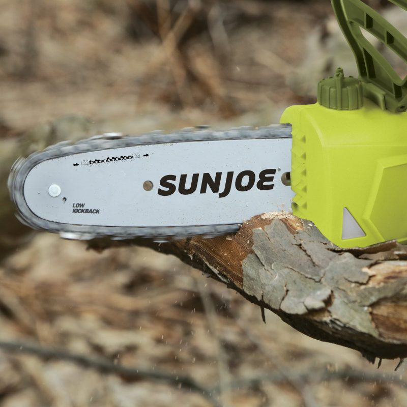 Sun Joe SWJ805E Electric Convertible Pole Chain Saw | 8-inch | 6-Amp | 7.5-inch Cutting Thickness Max - 图片 9
