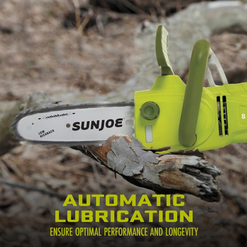 Sun Joe SWJ806E 2-in-1 Electric Convertible Pole Chain Saw | 8-inch | 8-Amp - 图片 7