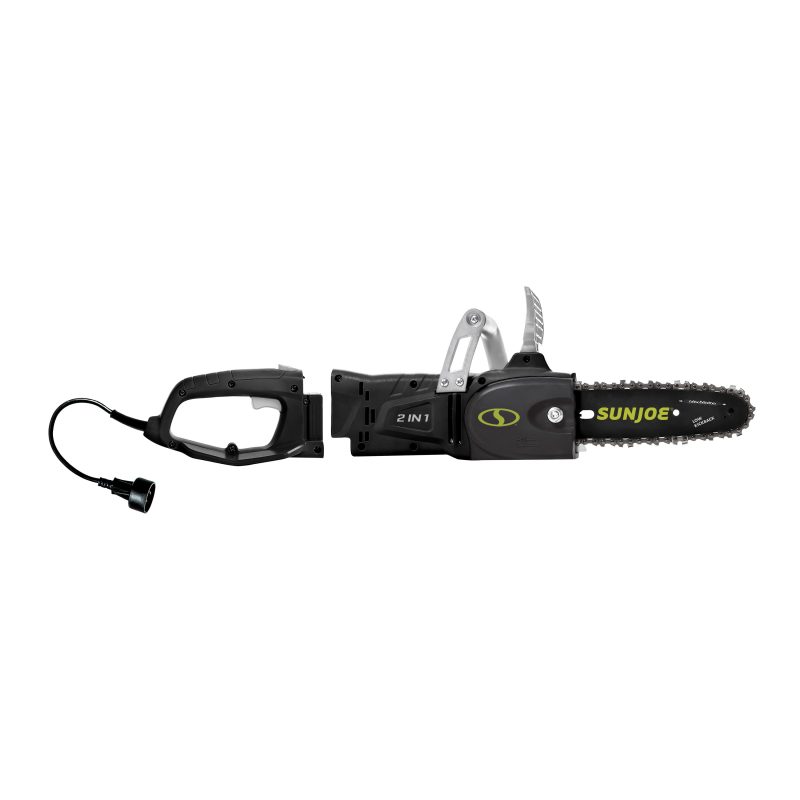 Sun Joe SWJ807E 2-in-1 Electric Convertible Pole Chainsaw | 10-inch | 8-Amp - 图片 12