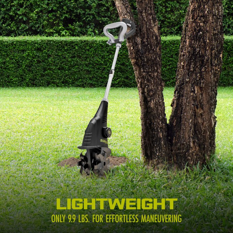 Sun Joe TJ599E Electric Garden Cultivator | 6.3-inch | 2.5-Amp | Adjustable Shaft - 图片 8