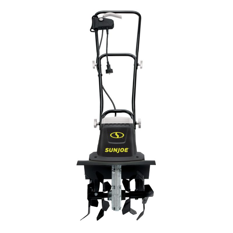 Sun Joe TJ602E Electric Garden Tiller + Cultivator | 12-inch | 8-Amp | 3-Position Height Adjustment - 图片 8