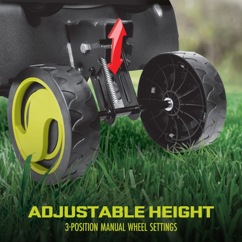 Sun Joe TJ603E Electric Garden Tiller + Cultivator | 16-inch | 12-Amp | 3-Position Height Adjustment - 图片 5