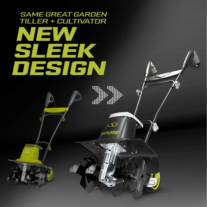 Sun Joe TJ604E Electric Garden Tiller + Cultivator | 16-Inch | 13.5-Amp - 图片 3