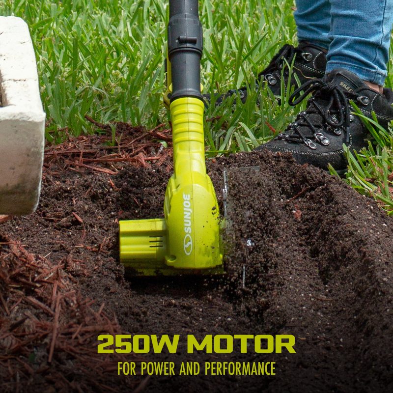 Sun Joe TJW24C 24-Volt* Cordless Telescoping Weeder + Cultivator Kit | W/ 2.0-Ah Battery + Charger - 图片 3