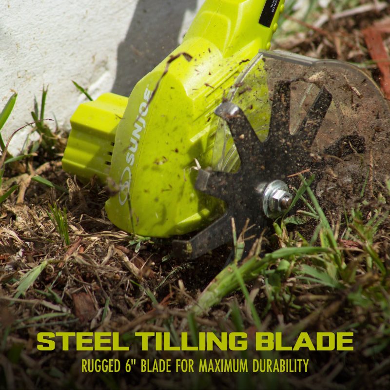 Sun Joe TJW24C 24-Volt* Cordless Telescoping Weeder + Cultivator Kit | W/ 2.0-Ah Battery + Charger - 图片 4
