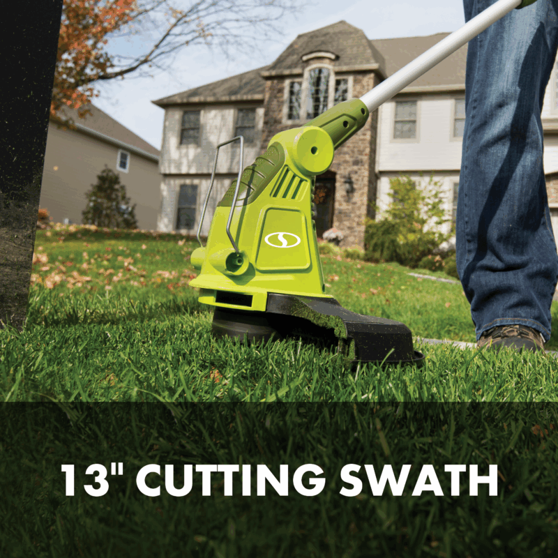 Sun Joe TRJ13STE Electric Grass Trimmer + Edger | 13-inch | 4-Amp | Telescoping Pole - 图片 3