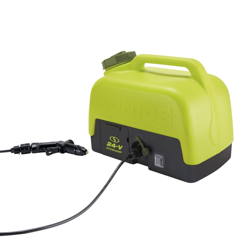 Sun Joe WA24C-LTE 24-Volt* IONMAX Cordless Go-Anywhere Portable Sink/Shower Spray Washer Kit | 5 Gal | 116 PSI Max* | 1.5 GPM Max* | W/ 2.0Ah Battery + Charger - 图片 10