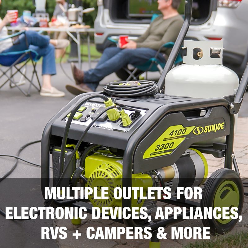 Sun Joe Portable Power Bundle | Generator + Power Station + Extension Cord - 图片 8