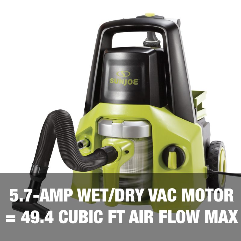 Sun Joe SPX7001E 2-in-1 Electric Pressure Washer + Vacuum | Built in Wet/Dry Vacuum System - 图片 6