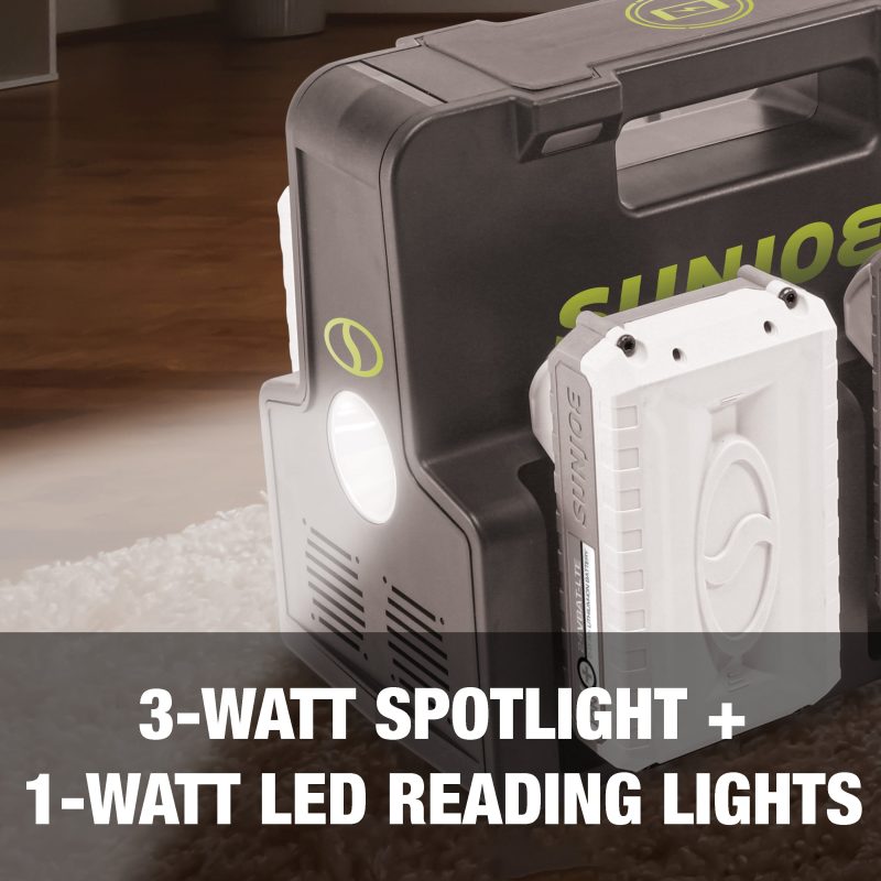 Sun Joe Portable Power Bundle | Generator + Power Station + Extension Cord - 图片 22
