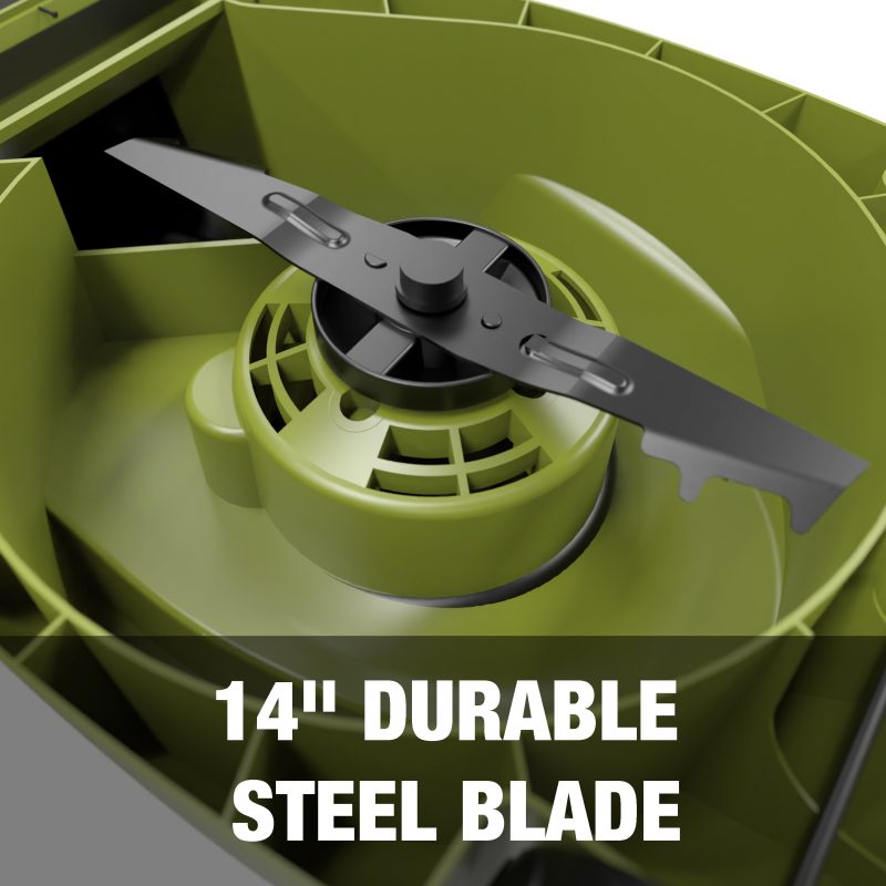 Sun Joe 24V-MJ14C 24-Volt* IONMAX Cordless Push Lawn Mower Kit | 14-inch | W/ 4.0-Ah Battery + Charger - 图片 7