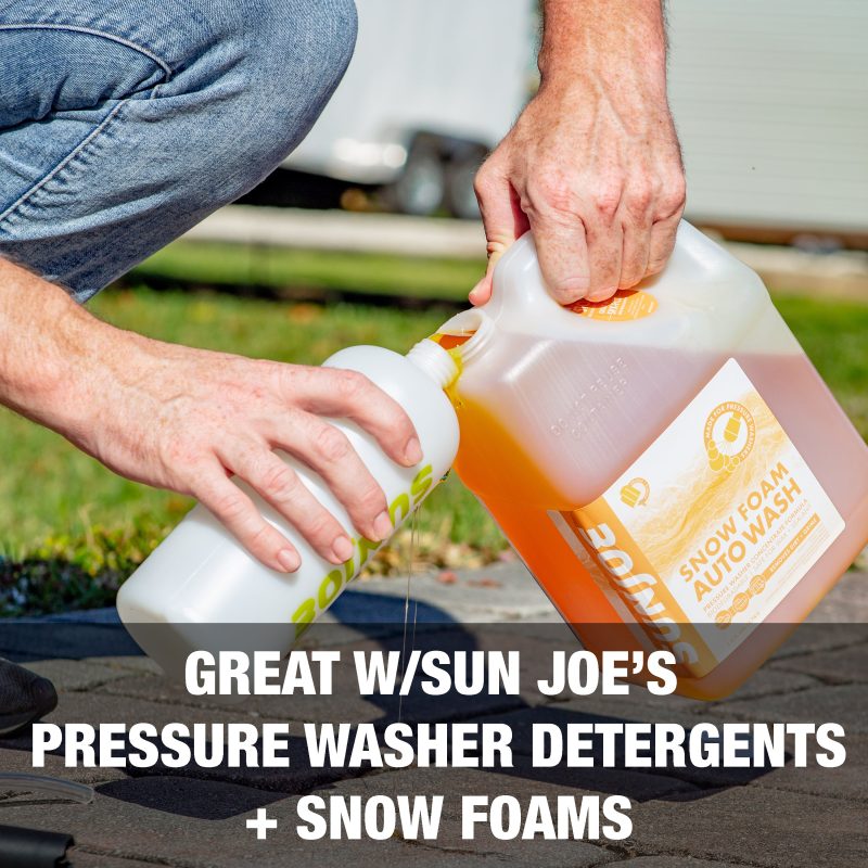 Sun Joe SPX-FC34-MXT Foam Cannon for SPX Series Electric Pressure Washers 34 Oz. | 1/4" Quick Connector | 5 Quick Connect Nozzle Tips - 图片 8