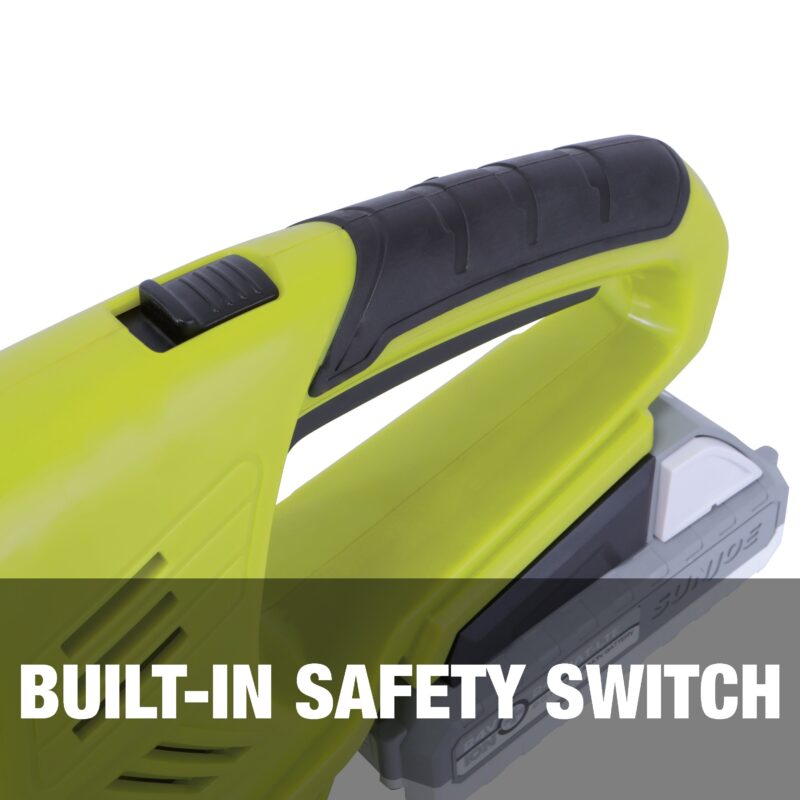 Sun Joe 24V-HT18-CT 24-Volt IONMAX Cordless Handheld Hedge Trimmer | 5/8" | Tool Only - 图片 7