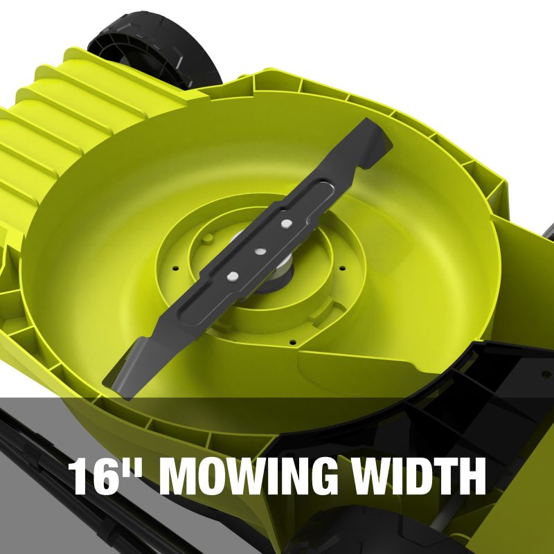 Sun Joe 24V-X2-16LM 48-Volt* IONMAX Cordless Brushless Lawn Mower Kit | 16-Inch | 12-Gallon Collection Bag | Comfort Grip | 6-Position Height Adjustment | W/ 2 x 4.0-Ah Batteries + Charger - 图片 7