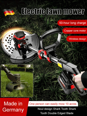 Portable lithium battery garden lawn mower High-powered